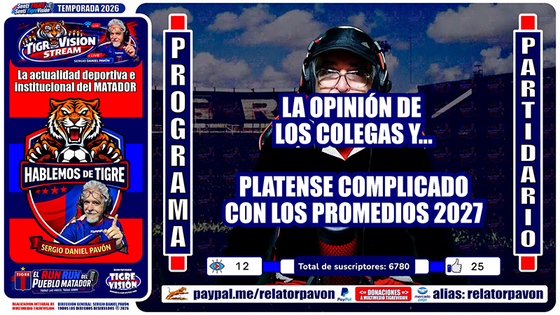 La opinión de los colegas – Platense complicado con los promedios 2027